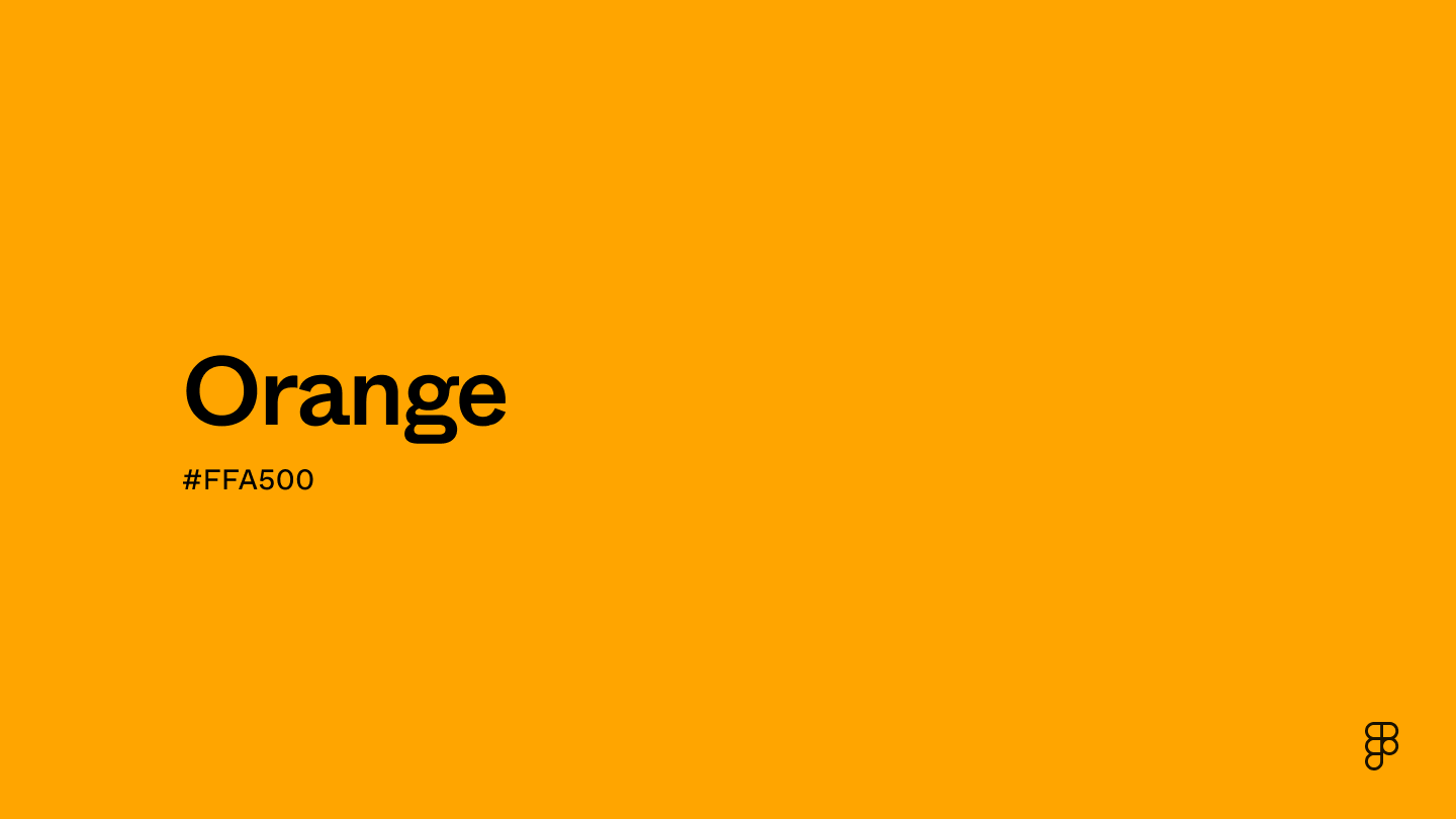 orange color
